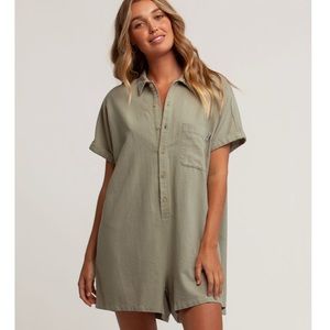 Rhythm Adventure Jumpsuit in Sage